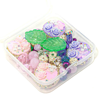 Spring Bead Mix in Aster