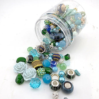 Stacey's Stash Jar in Deep Blue Sea