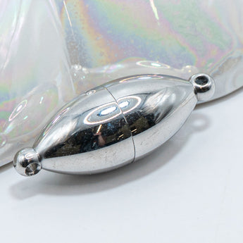 Stainless Steel Oval Magnetic Clasp