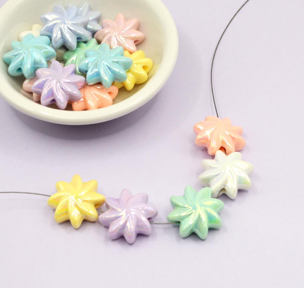 Starburst Pastel Acrylic Bead Mix