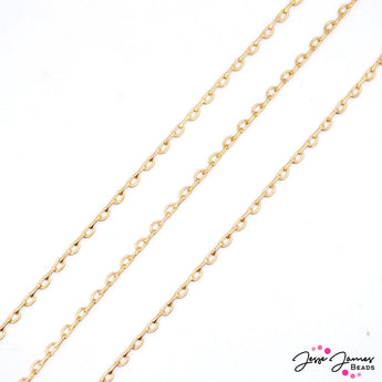 Summer Camp Bitty Chain in Gold