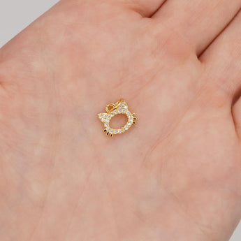 Itty Bitty Kitty Cat Charm