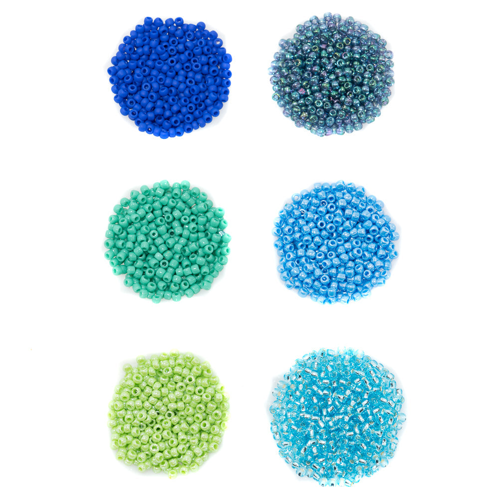TOHO Glass Bead Bundle in Coastal Getaway