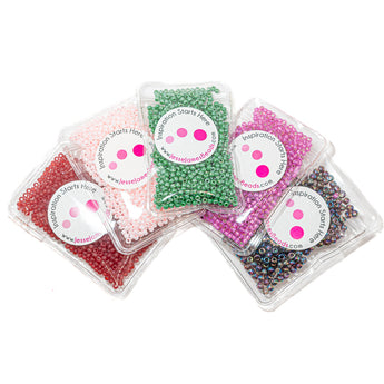 TOHO Glass Bead Bundle in Gemstone Shimmer