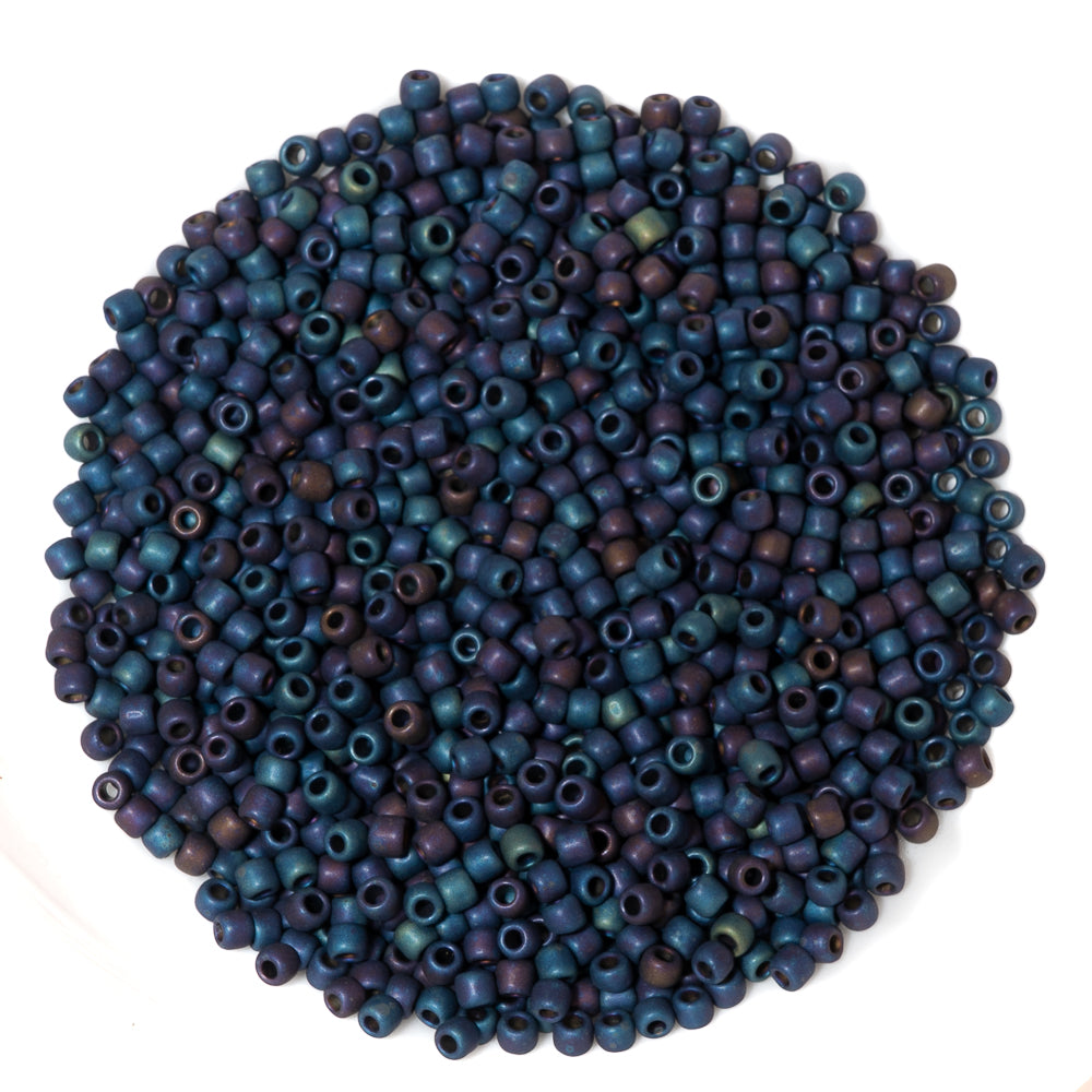 TOHO Glass 11/0 Seed Beads in Frosted Nebula