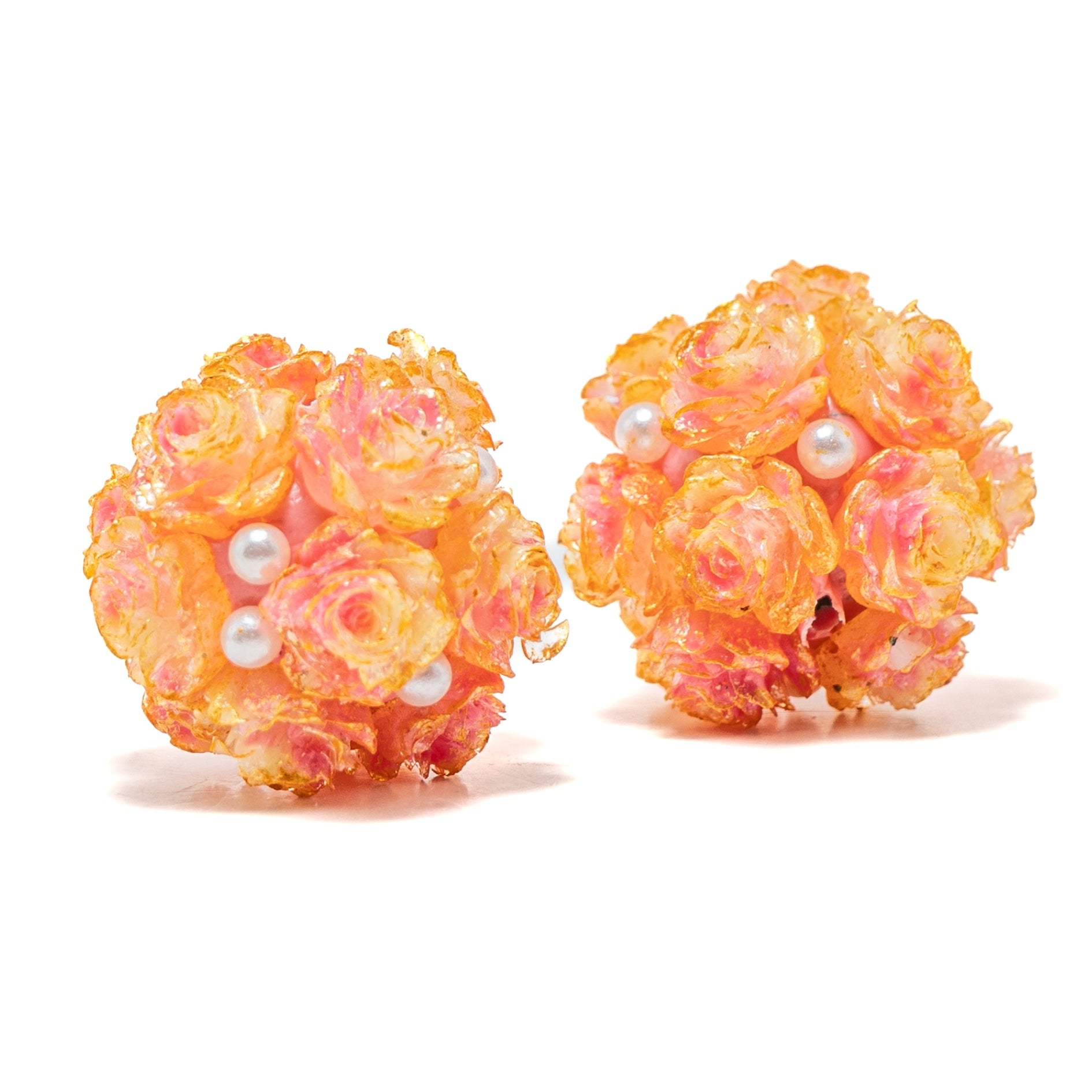 Vintage Garden Boho Bead Pair in Daybreak