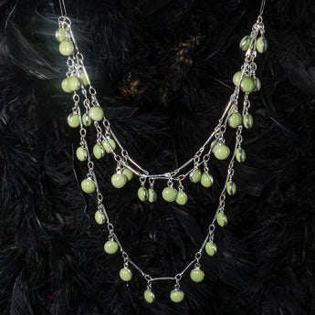 Wicked Whirl Enamel Dangle Chain