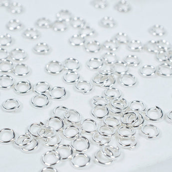 4mm Silver Jump Rings