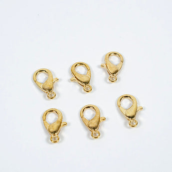 Gold Lopster Clasp Set