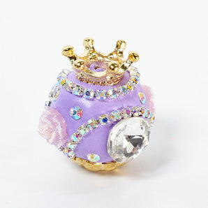 Boho Bead Pair in Winter Queen