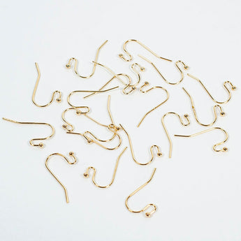 Gold Basic Earring Findings Set