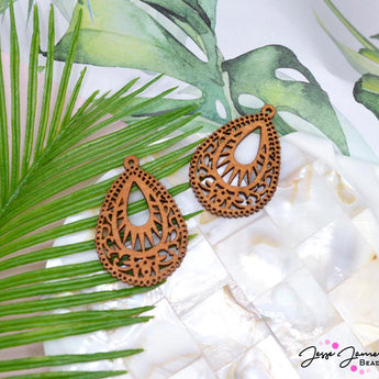 Wood Paisly Pendant in Ain't Nothin' But A Hound Dog