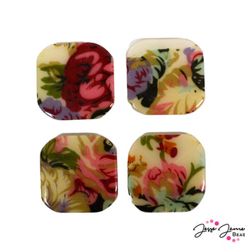 Wildflower Floral Bead Set