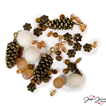 Winter Workshop 2023 Woodland Holiday Bead Mix