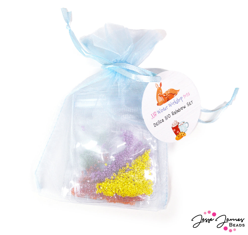 Winter Workshop 2023 Rainbow Delica Set