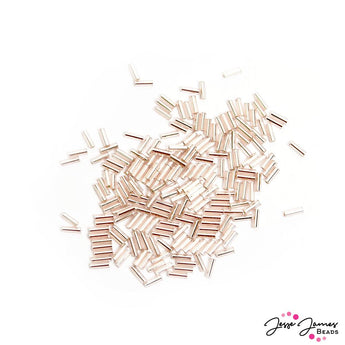 6mm Rose Gold Bugles