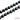 Black Jet Czech Druk Beads 6mm 50 pieces