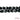 Black Jet Czech Fire Polish Beads 8mm 50 pieces