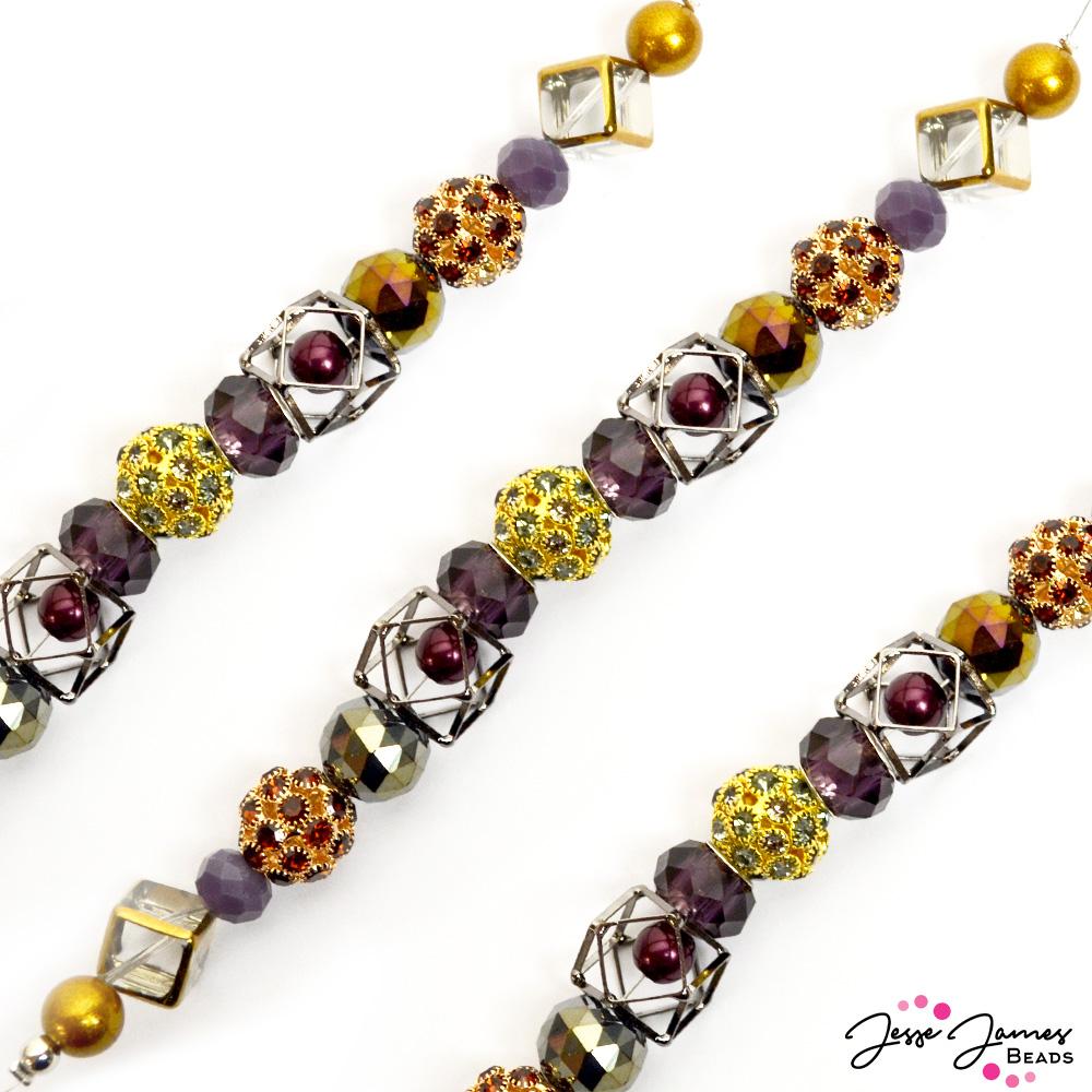 Bead Strand in Dusk Sunset