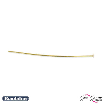 Beadalon 72 piece Gold Headpin Set