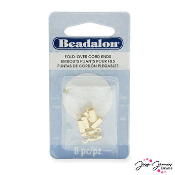 Beadalon Fold Over Cord Ends