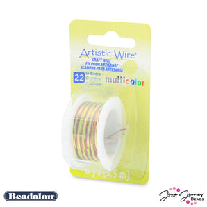Beadalon Multicolor Wire in Brown Green & Gold 22 Gauge