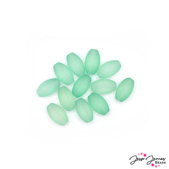 Beads By The Dozen in Frosted Seafoam