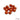Beads by The Dozen In Twisted Orange