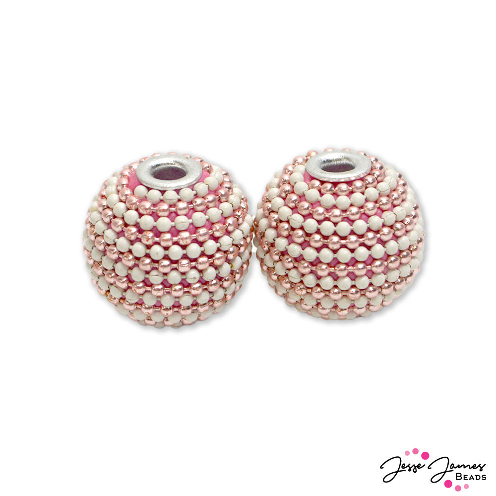 Boho Bead Pair in Sugar Rush