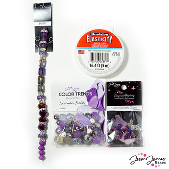 Bracelet Maker Bead Bundle in Butterflies at Dusk