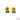 JJB Sunflower Dreams Charm Pair