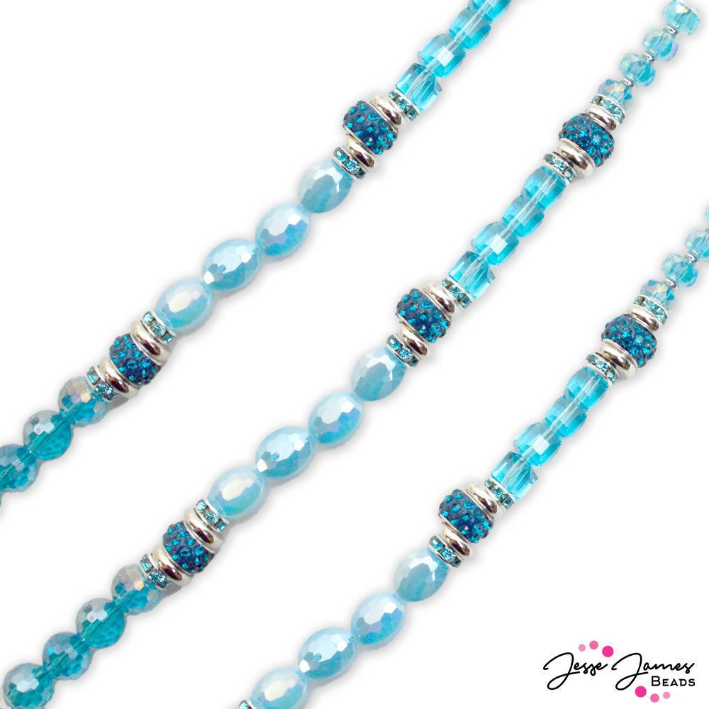 Color Classics Bead Strand in Powder Blue