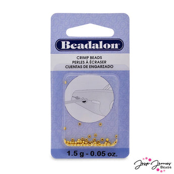 Crimp Beads Size #1 Gold