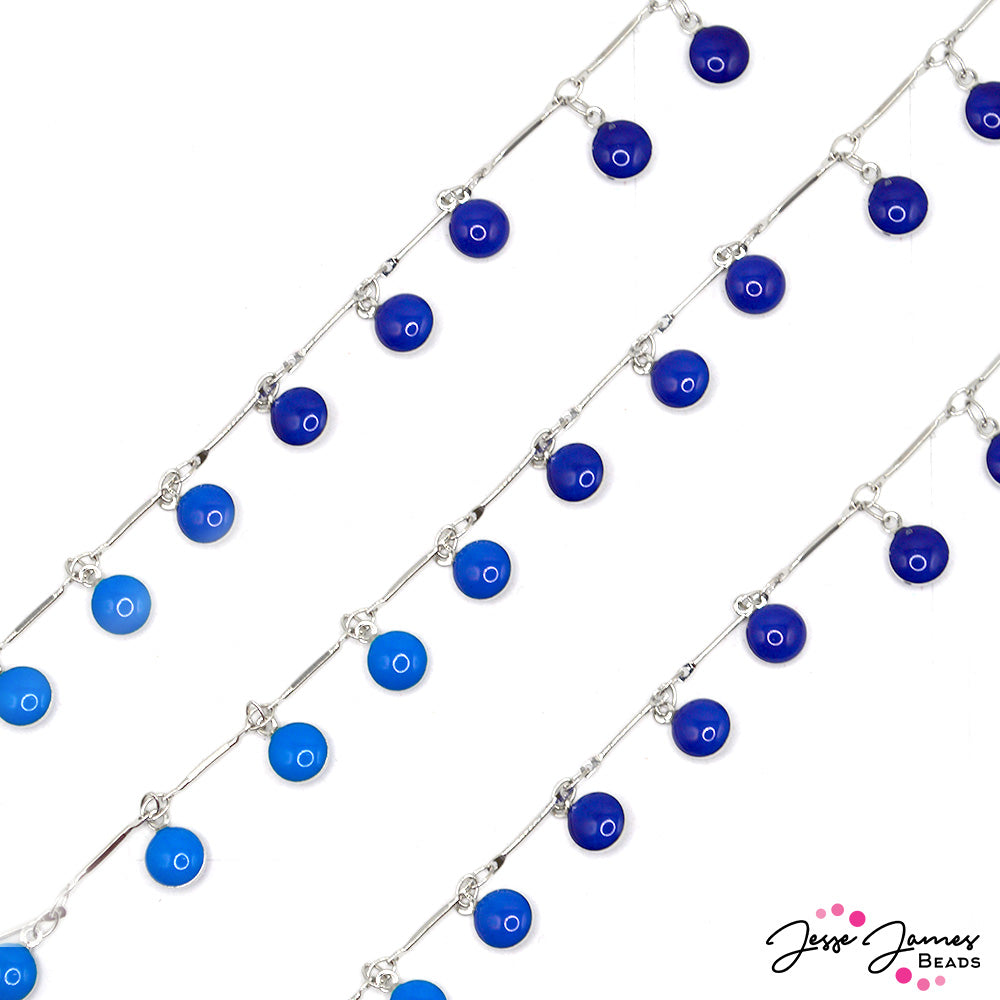 Sky at Dusk Ombre Dangle Chain