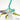 Glass Bead Strand in Tall Teal