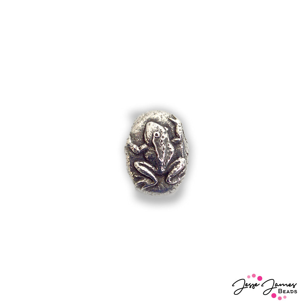 Green Girl Studios Stay Safe Frog Bead