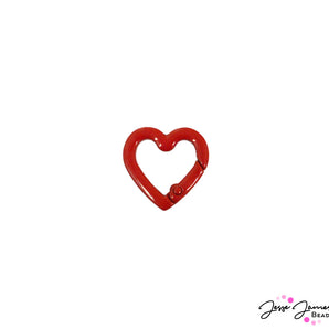 Lobster Love Clasp in Burning Love Red