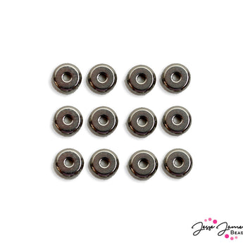 Silver Heishi Spacer Bead Set
