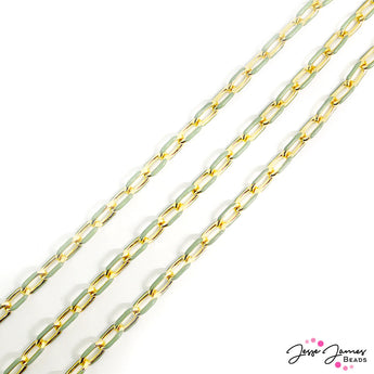 Paperclip Chain in Fresh Pine