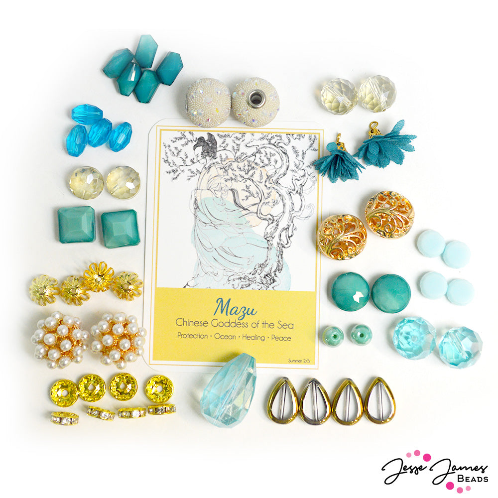 Goddess Inspiration Bead Mix in Mazu
