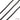 JJB Heishi Bead Strand in Midnight Black