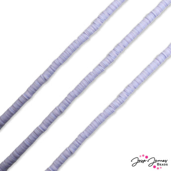 JJB Heishi Bead Strand in Lilac Breeze