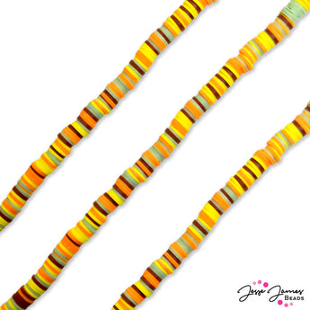 JJB Heishi Bead Strand in September Sunset