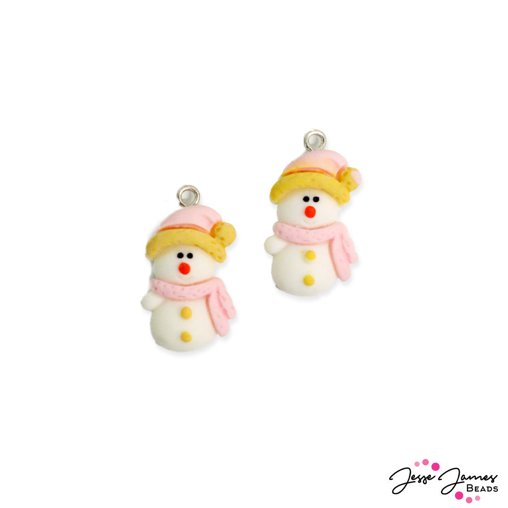 Cozy Up Snomen Charm Pair