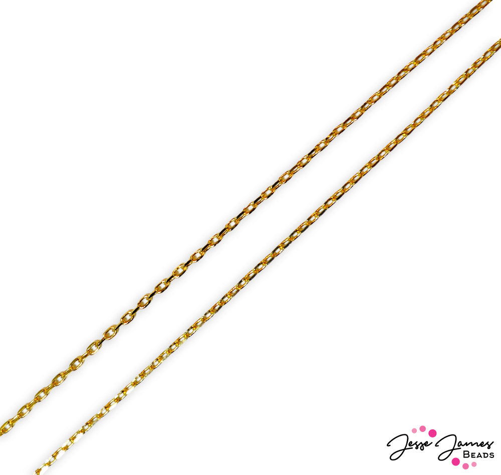JJB Summer Camp 2023 2mm Gold Chain