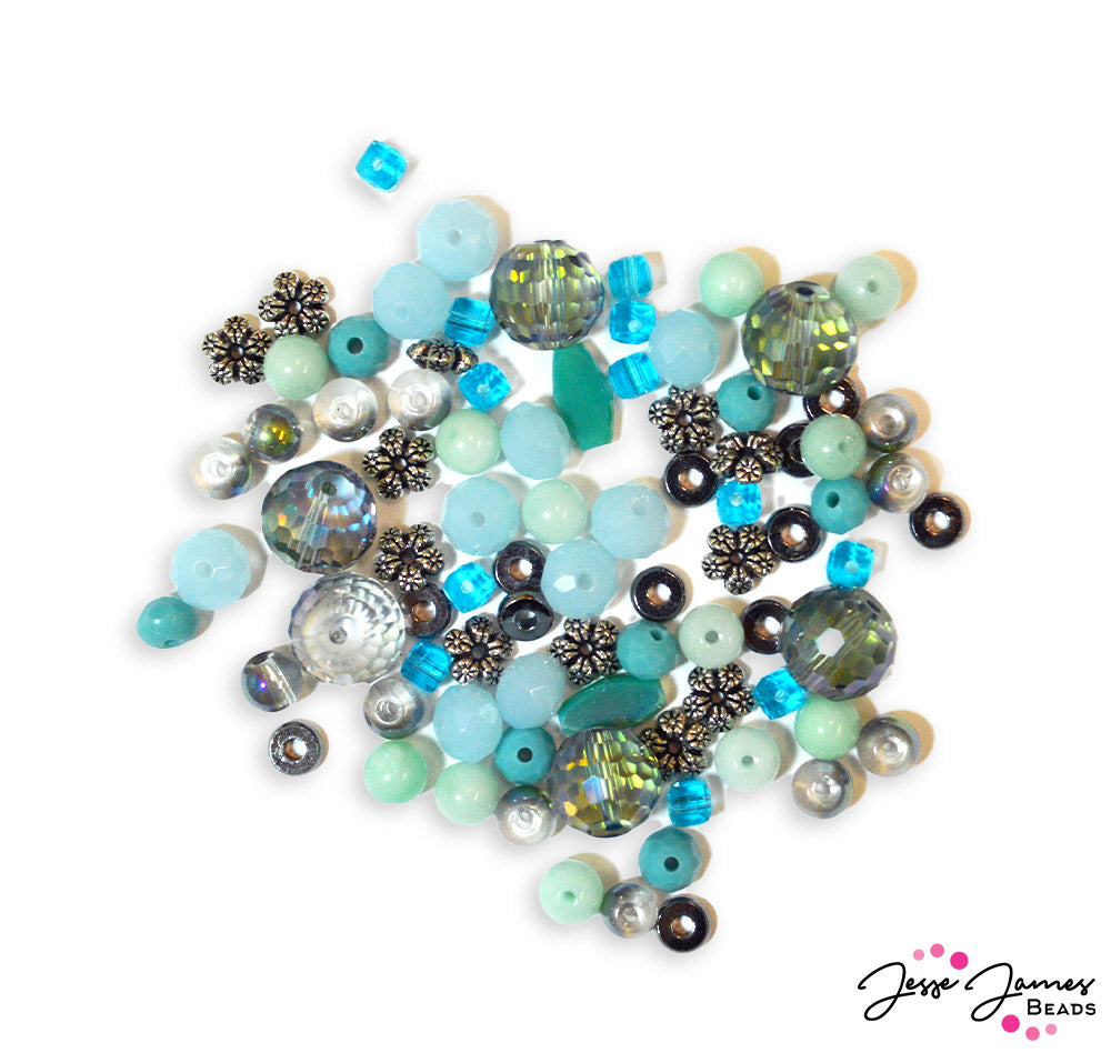 JJB Summer Camp 2023 Bead Mix in Lakeside Wildflowers