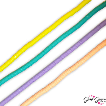 JJB Summer Camp 2023 Rainbow Sorbet Heishi Strand Bundle