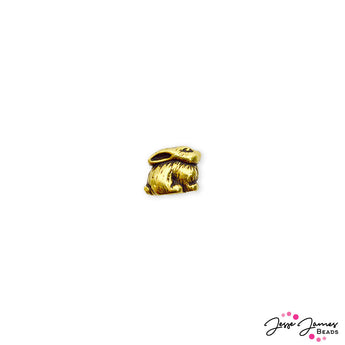 TierraCast Bunny Bead in Gold