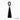 Mane and Magic Horse Hair Tassel in Black