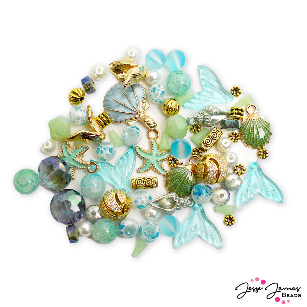 Mermaid Dreams 15 colors Sealing Wax Beads Palette